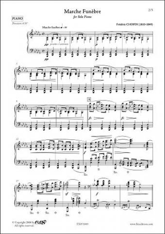 Funeral March - F. CHOPIN - <font color=#666666>Solo Piano</font>