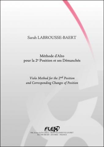 Viola Method for the 2nd Position - S. LABROUSSE-BAERT - <font color=#666666>Solo Viola</font>