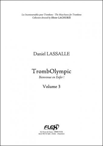 Method TrombOlympic - French Downloadable Version  - Volume 3 - D. LASSALLE - <font color=#666666>Solo Trombone</font>