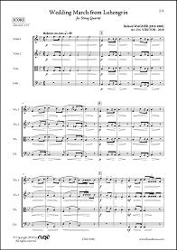 Marche Nuptiale de Lohengrin - R. WAGNER -  <font color=#666666>Quatuor à Cordes</font>