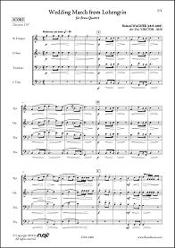 Marche Nuptiale de Lohengrin - R. WAGNER -  <font color=#666666>Quatuor de Cuivres</font>