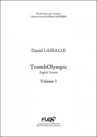 Méthode TrombOlympic - Version Anglaise Téléchargeable - Volume 1 - D. LASSALLE - <font color=#666666>Trombone Solo</font>