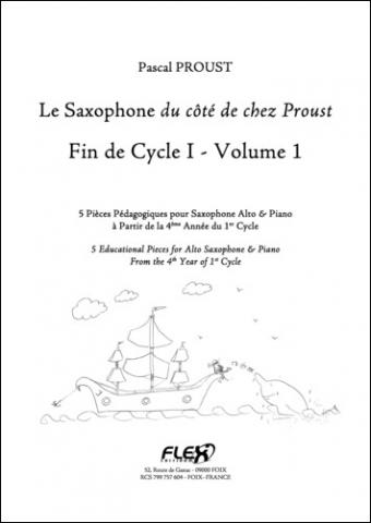 The Saxophone du côté de chez Proust - Level 3 - Volume 1 - P. PROUST - <font color=#666666>Saxophone and Piano</font>