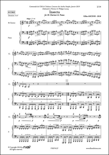 Volume 1 Histoires Clarinette PARTITION CLASSIQUE Clarinette et Piano Niveau 2 MAURY J.-M
