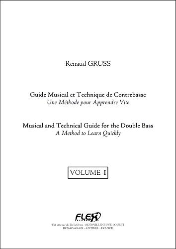 Guide Musical et Technique de Contrebasse - Volume I - R. GRUSS - <font color=#666666>Contrebasse</font>