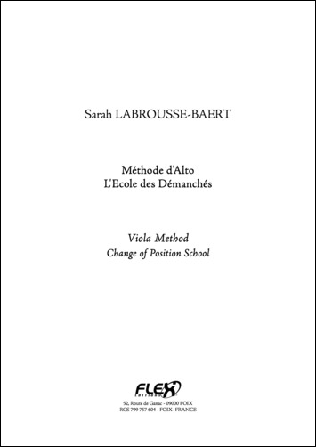 Viola Method - Change of Position School - S. LABROUSSE-BAERT - <font color=#666666>Solo Viola</font>