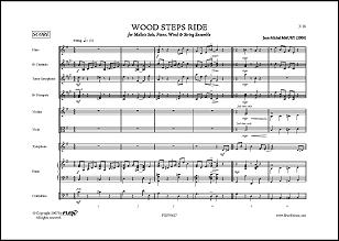 Wood Steps Ride - J.-M. MAURY - <font color=#666666>Solo Mallets, Piano, String and Wind Ensemble</font>