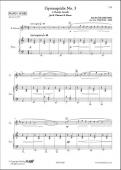 Gymnopédie No. 3 - E. SATIE - <font color=#666666>Clarinette & Piano</font>