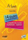 14 Characteristic Studies ARBAN (with accompaniment CDs) - <font color=#666666>Solo Trumpet</font>