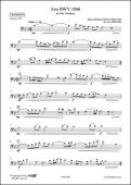 Aria BWV 1068 - J. S. BACH - <font color=#666666>Solo Trombone</font>