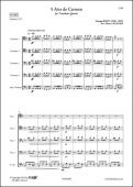 5 Airs de Carmen - G. BIZET - <font color=#666666>Quintette de Trombones</font>
