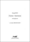 Carmen - Intermezzo - G. BIZET - <font color=#666666>String Quartet</font>