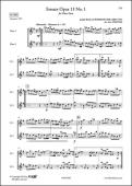Sonata Opus 13 No. 1 - J. B. de BOISMORTIER - <font color=#666666>Duo de Flûtes</font>