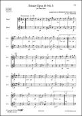 Sonata Opus 13 No. 3 - J. B. de BOISMORTIER - <font color=#666666>Flute Duet</font>
