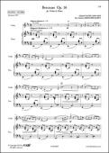 Berceuse Op. 16 - G. FAURE - <font color=#666666>Violin and Piano</font>