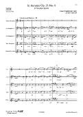 In Autumn Op. 13 No. 4 - N. GADE - <font color=#666666>Saxophone Quintet</font>
