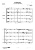 Rinaldo's Air - G. F. HAENDEL - <font color=#666666>Trumpet and Clarinet Quartet</font>