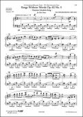 Romances sans Paroles Op. 62 No. 5 - Chanson des Gondoliers Vénitiens - F. MENDELSSOHN - <font color=#666666>Piano Solo</font>