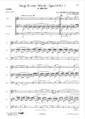 Romances sans Paroles Op. 19 No. 1 - F. MENDELSSOHN - <font color=#666666>Trio à Vent</font>