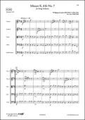 Menuet K. 61b No. 7 - W. A. MOZART - <font color=#666666>Orchestre à Cordes</font>