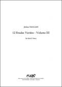 12 Etudes Variées - Volume III - J. NAULAIS - <font color=#666666>Solo F Horn</font>