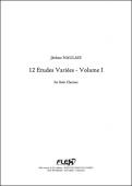 12 Etudes Variées - Volume I - J. NAULAIS - <font color=#666666>Clarinette Solo</font>