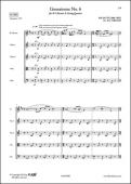 Gnossienne No. 6 - E. SATIE - <font color=#666666>Clarinette et Quatuor à Cordes</font>
