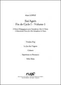 Sax'Again - End of Cycle I - Volume 1 - A. LOPEZ - <font color=#666666>Alto Saxophone and Piano</font>