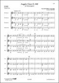Angelic Choir D. 440 - F. SCHUBERT - <font color=#666666>Clarinet Quartet</font>