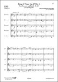 King of Thule Op. 67 No. 1 - R. SCHUMANN - <font color=#666666>Clarinet Quintet</font>