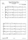 King of Thule Op. 67 No. 1 - R. SCHUMANN - <font color=#666666>Wind Quintet</font>