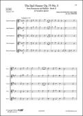 The Sad Hunter Op. 75 No. 3 - R. SCHUMANN - <font color=#666666>Saxophone Quintet</font>