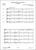 L'Oiseau Bleu Op. 119 No. 3 - C. V. STANFORD - <font color=#666666>Quintette de Flûtes</font>