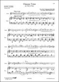 Chanson Triste - P. I. TCHAIKOVSKY - <font color=#666666>Violin and Piano</font>