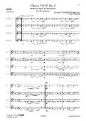 Chorus TH 87 No. 3 - P. I. TCHAIKOVSKY - <font color=#666666>Clarinet Quartet</font>
