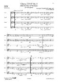 Choeur TH 87 No. 3 - P. I. TCHAIKOVSKY - <font color=#666666>Quatuor de Violons</font>