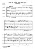 Scene No. 10 from Swan Lake Op. 20 - P. I. TCHAIKOVSKY - <font color=#666666>Clarinet Quartet</font>