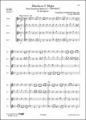 Marche in C Major from Ouverture Suite in C - TWV55:C7 - G. P. TELEMANN - <font color=#666666>Flute Quartet</font>
