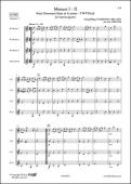 Menuet I - II extraits de l'Ouverture Suite en La mineur - TWV55:a5 - G. P. TELEMANN - <font color=#666666>Quatuor de Clarinettes</font>