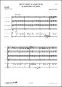 Suite Rétro Opus 28 - G. CHAVATTE - <font color=#666666>Saxophone Quartet and Percussions</font>
