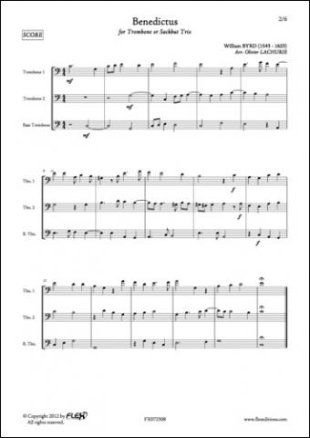 5 Madrigaux Anglais - ANONYMOUS - <font color=#666666>Trio de Trombones</font>