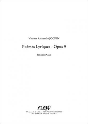 6 Poemes Lyriques Opus 9 - V. A. JOCKIN - <font color=#666666>Piano Solo</font>